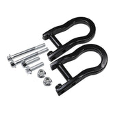 2Pcs Black Tow Hooks for Chevrolet GMC Silverado Sierra 1500 2007-2019 84072463